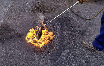 Easter Binzean flat roofing repairs